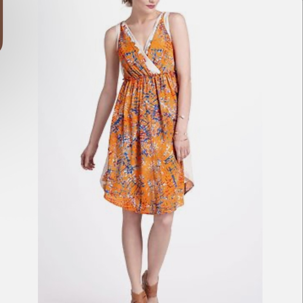 NWOT Anthropologie Tabitha Sleeveless Dress Size 8
